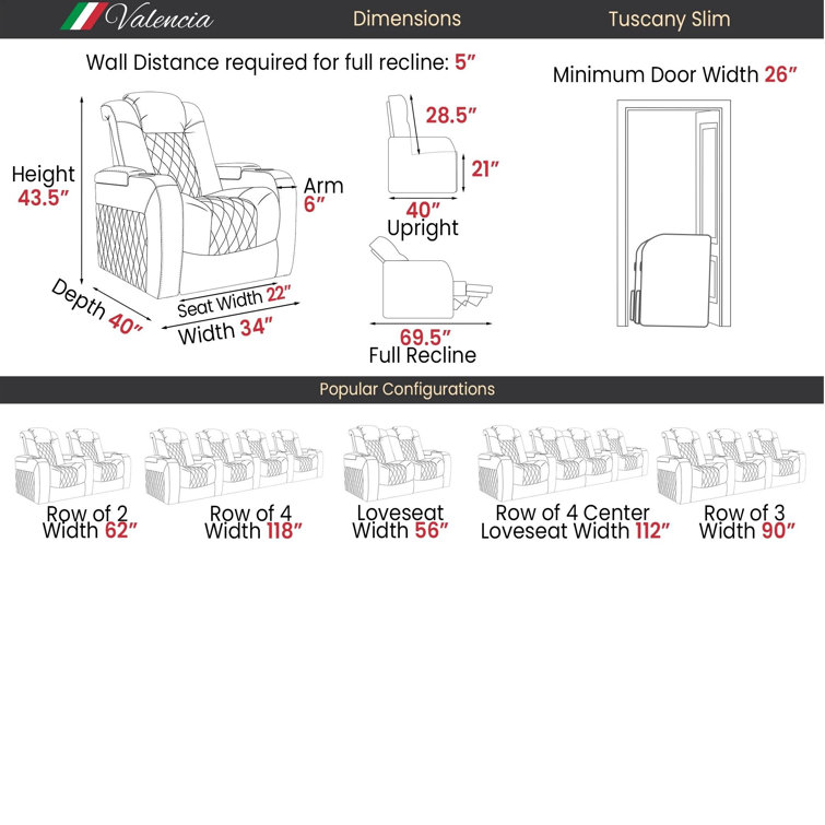 Slim cheap theater seating